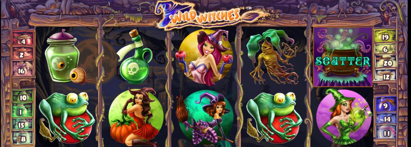 Wild Witches spilleautomater NetEnt  norskcasino1.com