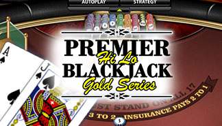 Premier Blackjack Hi Lo Gold Microgaming thumbnail