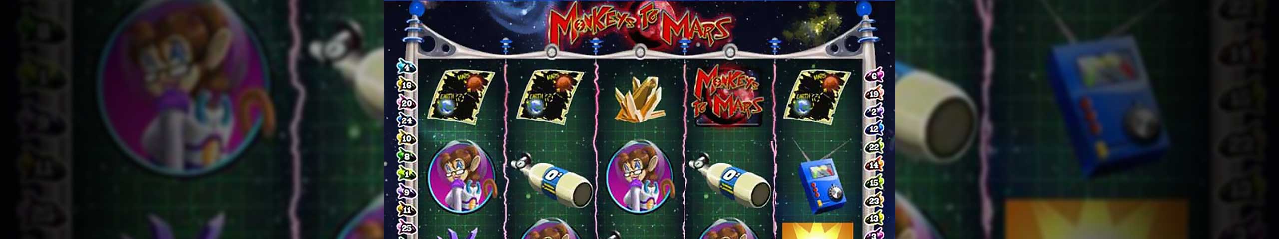 Norske spilleautomater Monkeys to Mars, Cryptologic Slider - Himmelspill